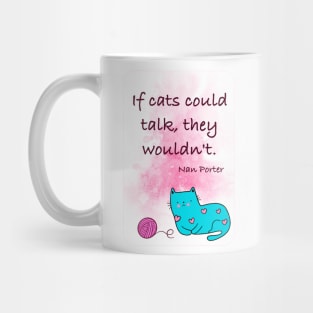 Adorable Cat Quote Mug